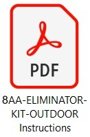 8AA-ELIMINATOR-KIT-OUTDOOR Instructions